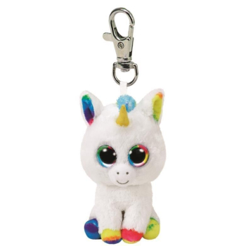 Beanie Boos Pixy - Biały Jednorożec brelok